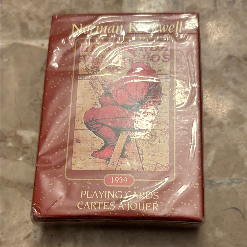 Norman Rockwell Playing Cards never opened